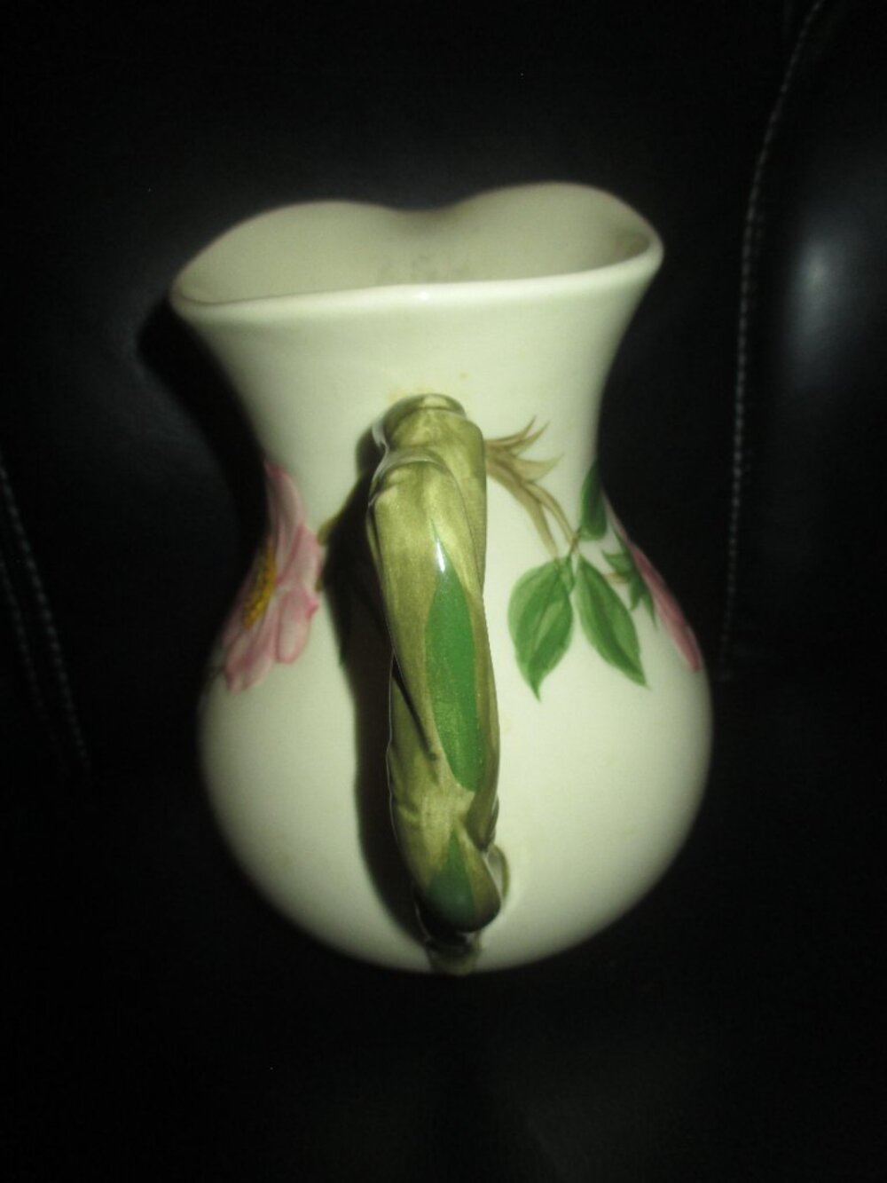 Vintage Franciscan Desert Rose Pitcher Water Milk Juice 6 1/2" - Picture 4 of 5